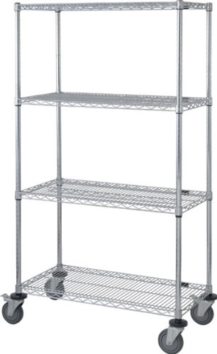 M2460C47 Chrome Mobile Cart Quantum